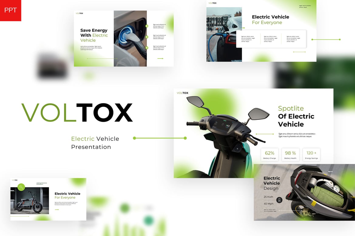 Voltox - Template PowerPoint Profesional untuk Presentasi Menarik
