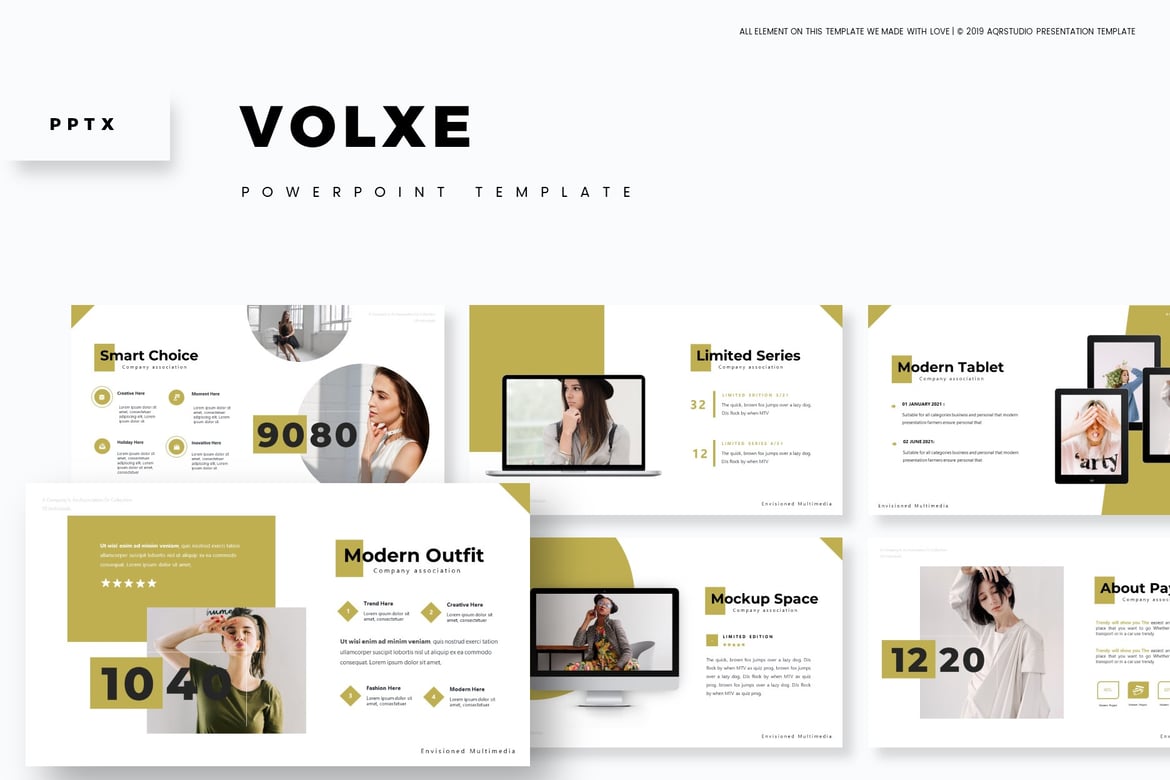 Volxe - Template PowerPoint Serbaguna dan Menarik