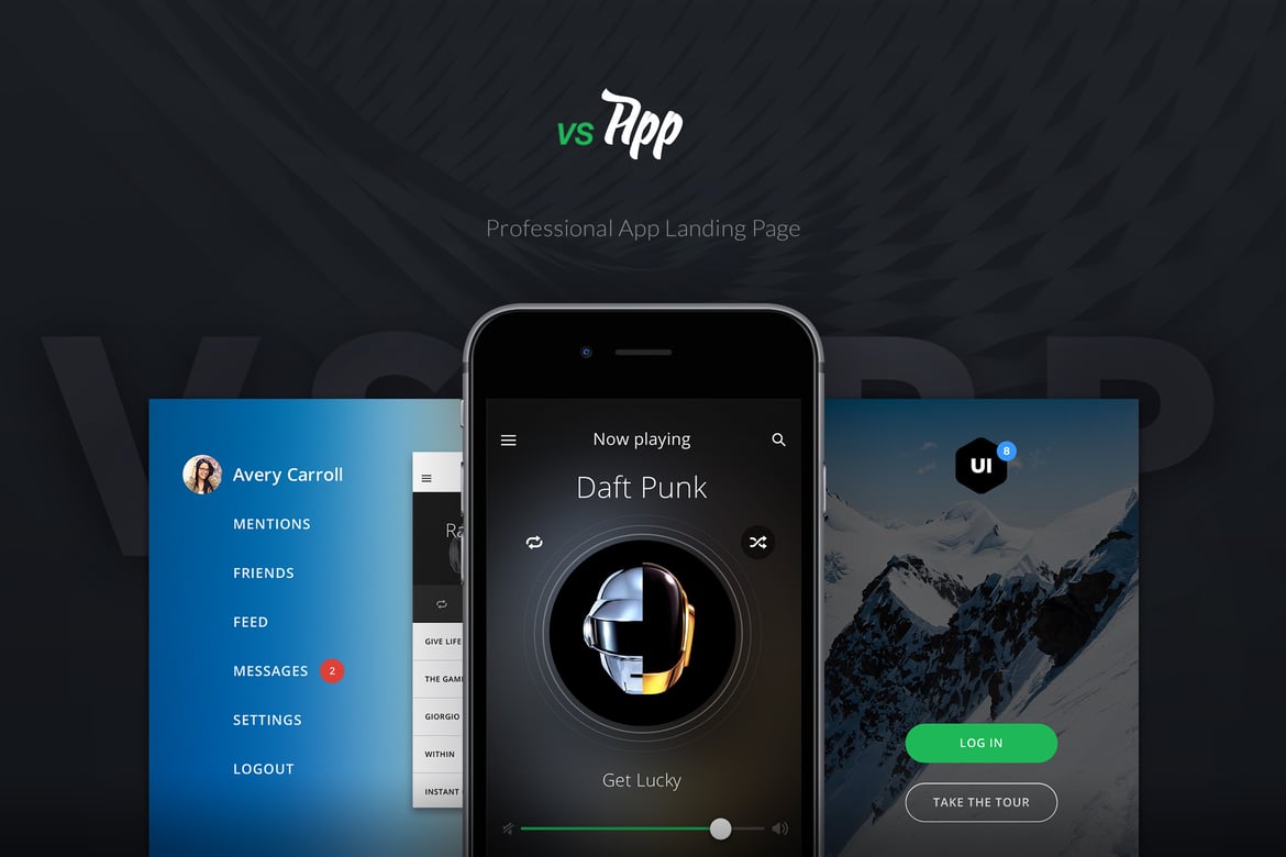 VSApp - Template Website Landing Page Terbaik untuk Aplikasi Mobile Anda