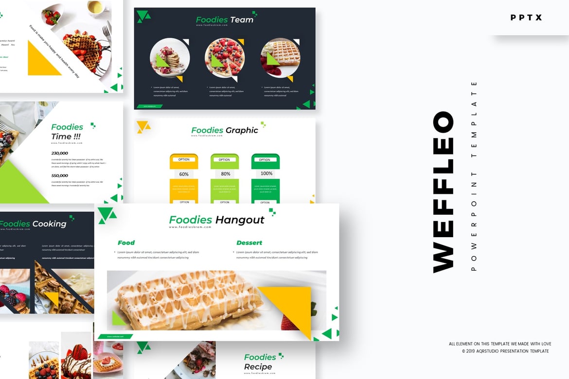 Waffleo - Template Powerpoint Menarik untuk Segala Keperluan