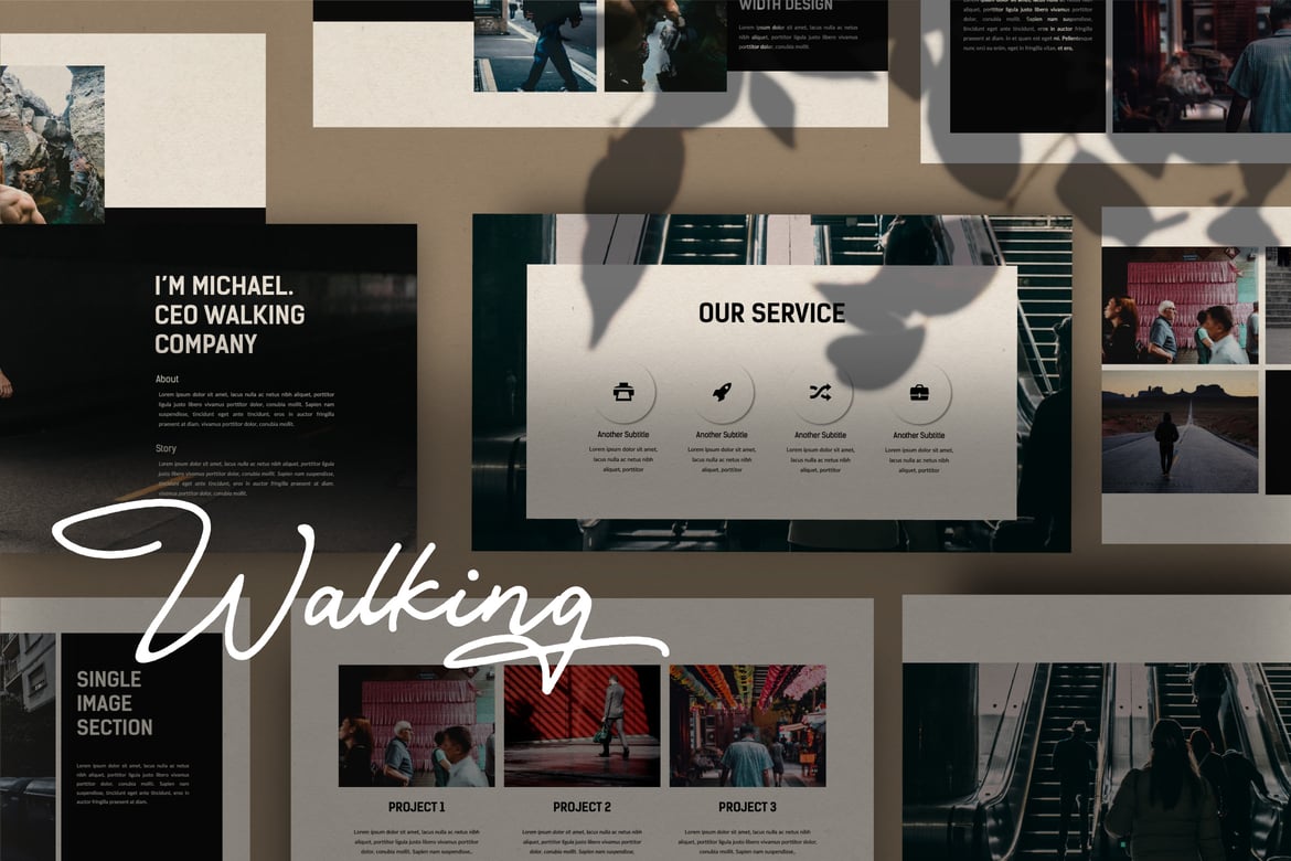 Template PowerPoint Kreatif untuk Presentasi Menarik