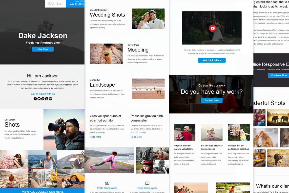 Waltice Mail - Template Email Responsif untuk Semua Kebutuhan Anda