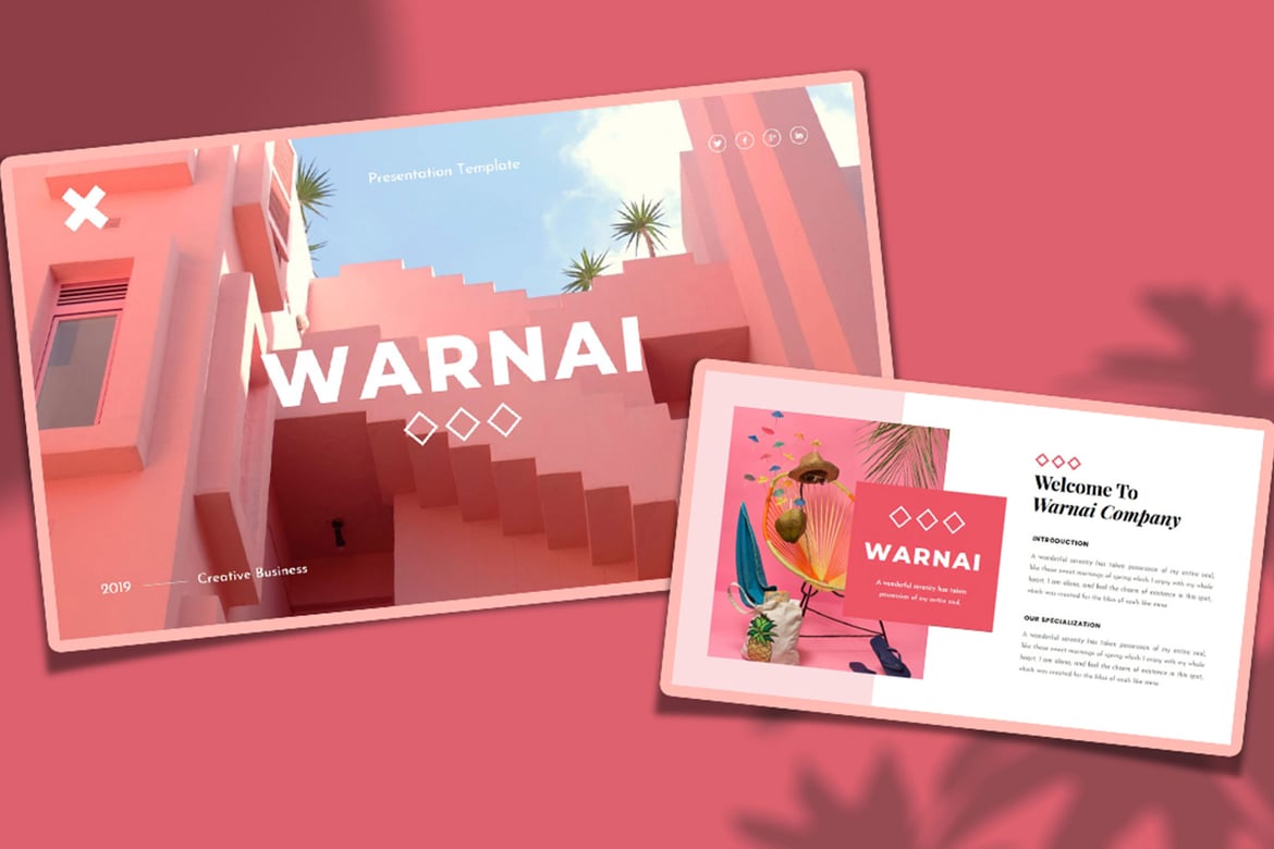 Warnai – Template Presentasi PowerPoint Kreatif untuk Bisnis Anda