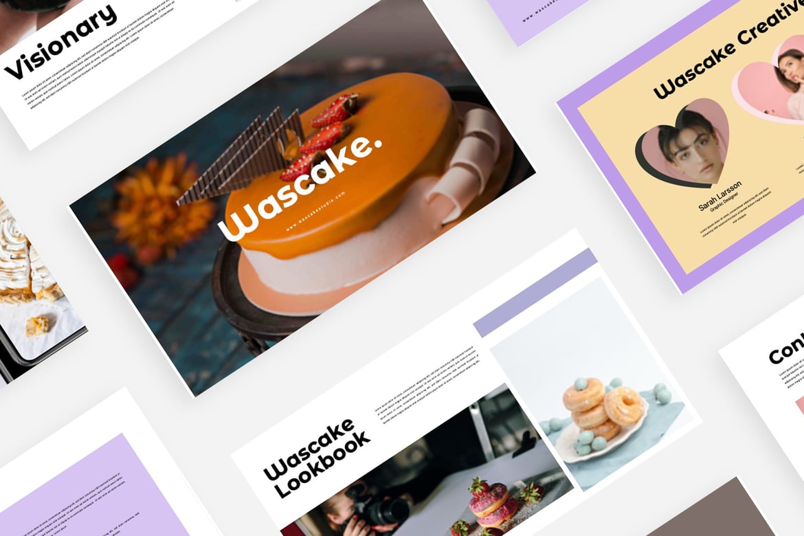 Wascake - Template Powerpoint Kreatif dan Profesional