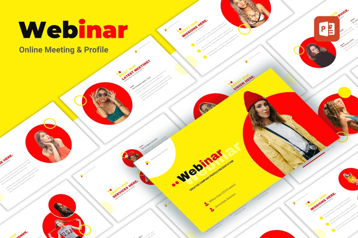 Webinar: Template PowerPoint Kreatif dan Menarik