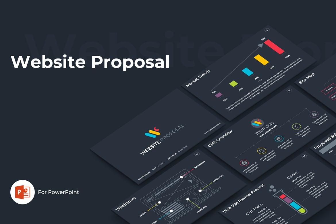Template PowerPoint Proposal Website yang Menarik dan Profesional