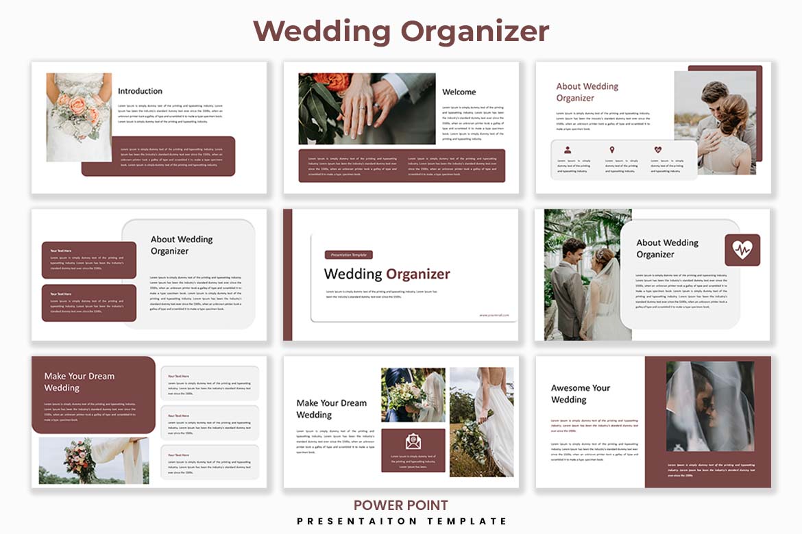 Template Presentasi Pernikahan - PowerPoint yang Siap Pakai