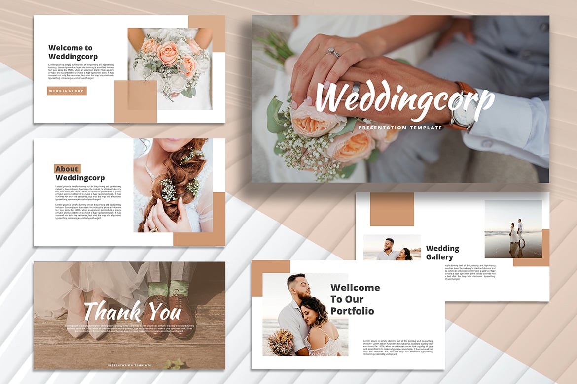 Template PowerPoint Pernikahan yang Menawan dan Siap Digunakan