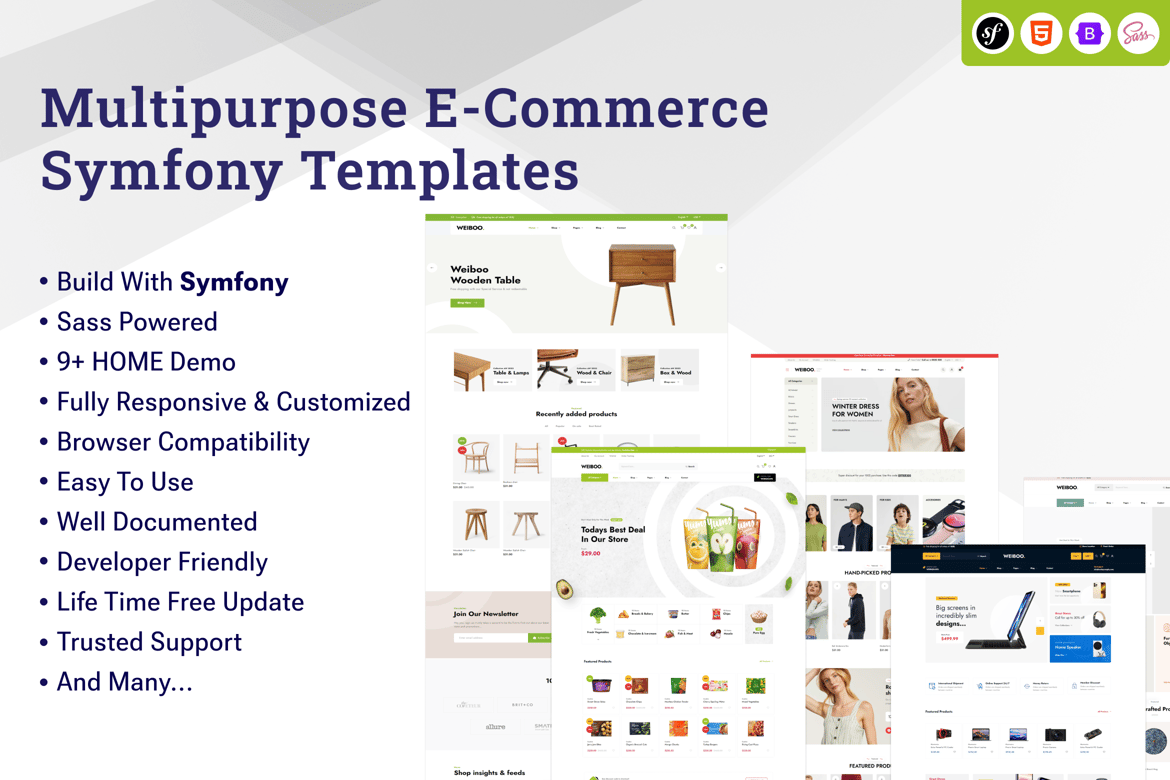 Weiboon - Template Website eCommerce CodeIgniter yang Modern dan Serbaguna