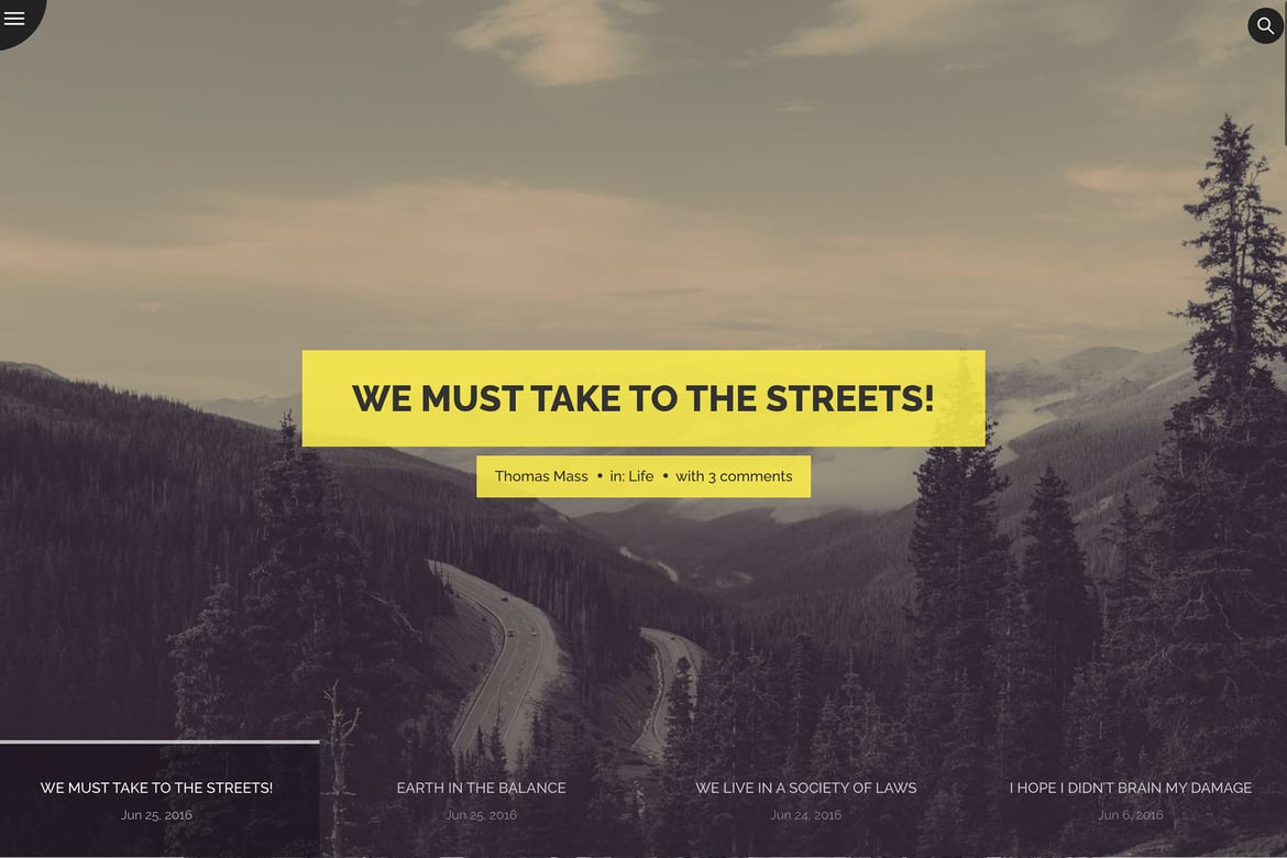 Wheats - Tema Blogging WordPress Minimalis dan Responsif