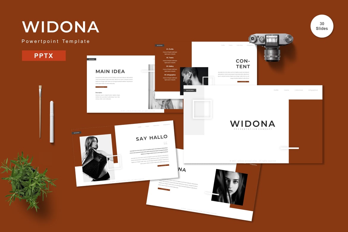 Widona - Template Powerpoint Profesional untuk Segala Kebutuhan