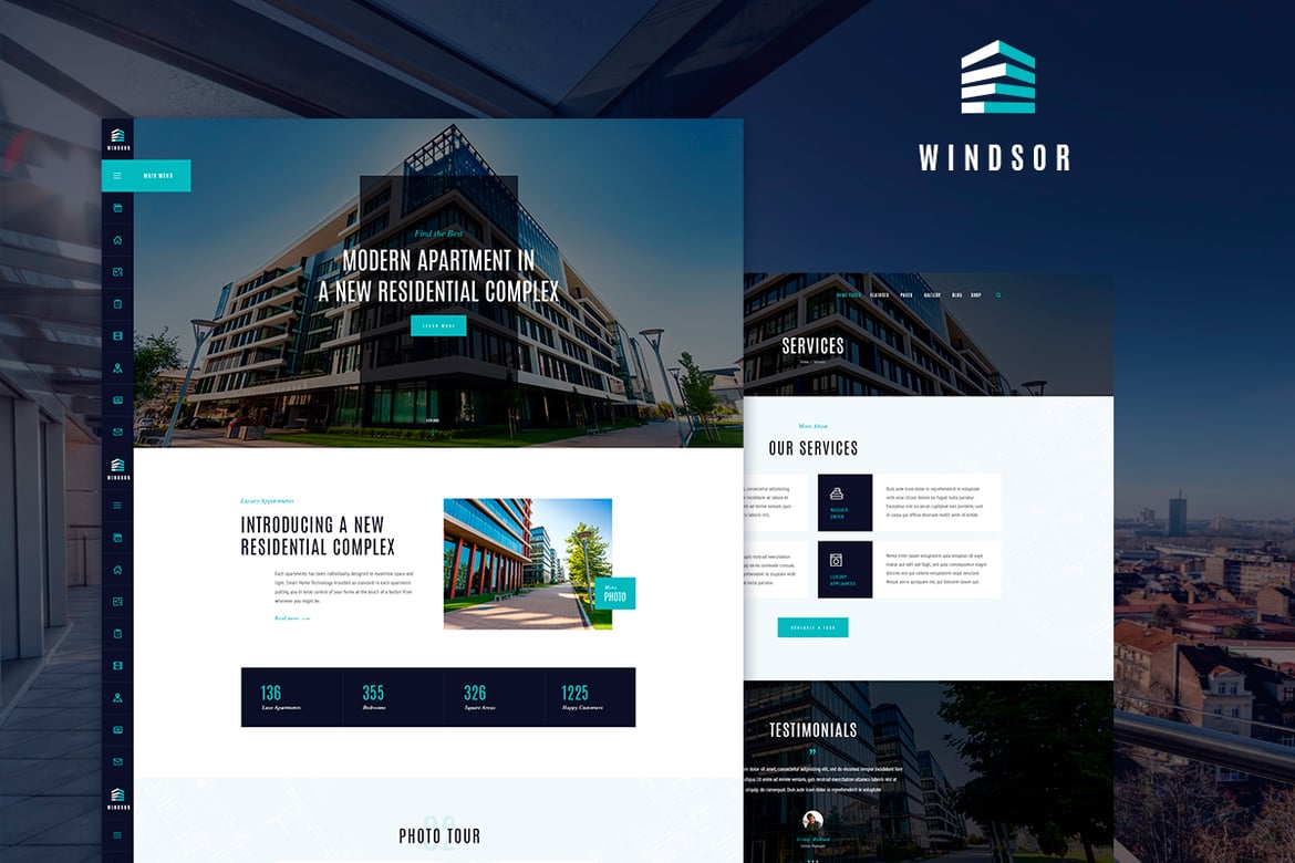 Template Website Windsor: Solusi Ideal untuk Presentasi Properti Anda