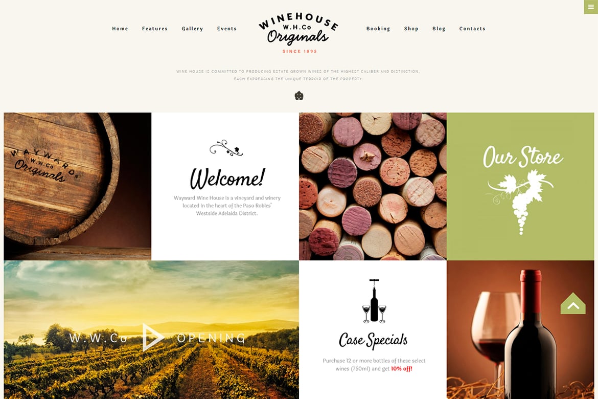 Template Website Wine House: Solusi Sempurna untuk Bisnis Anggur Anda