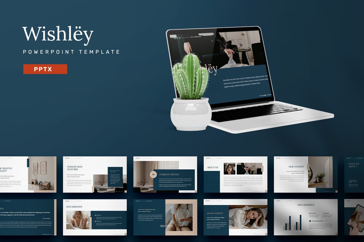 Wishley - Template PowerPoint Profesional untuk Semua Kebutuhan