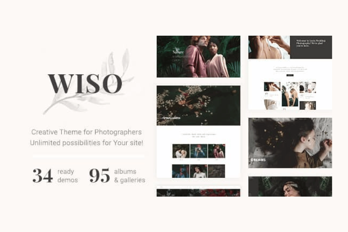WISO: Tema WordPress Fotografi Kreatif dan Responsif