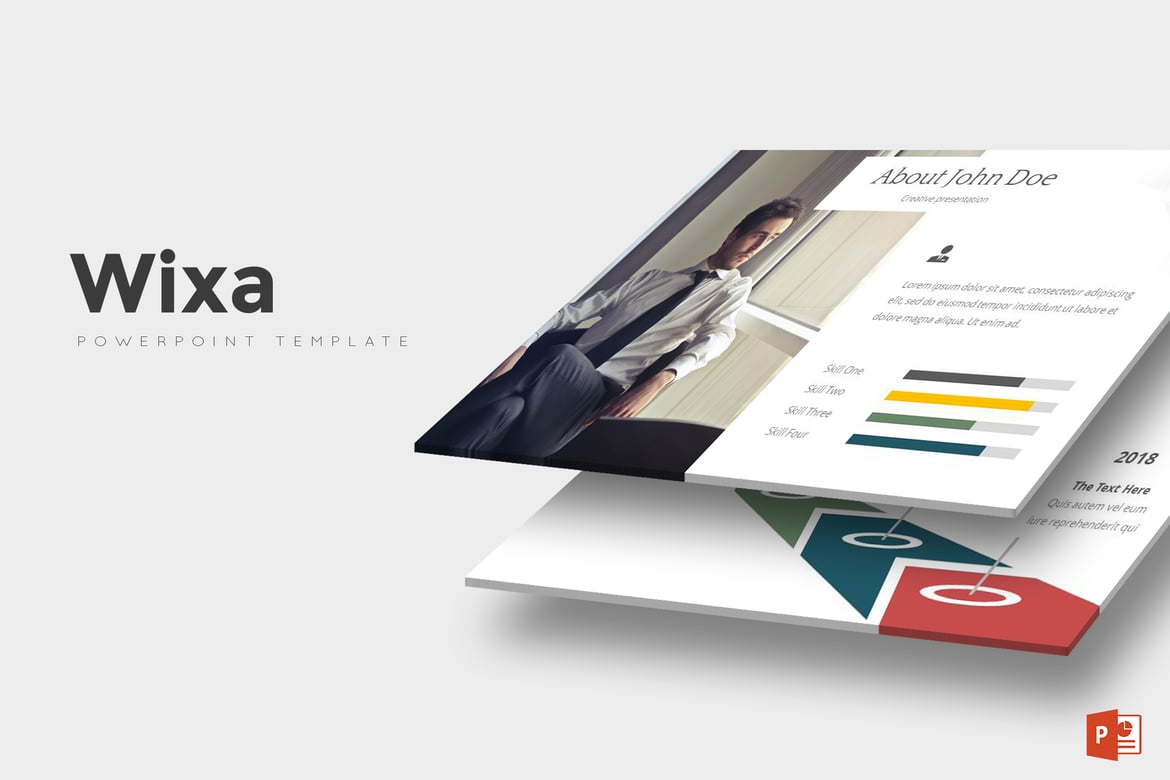 Wixa - Template Powerpoint Serbaguna yang Menarik