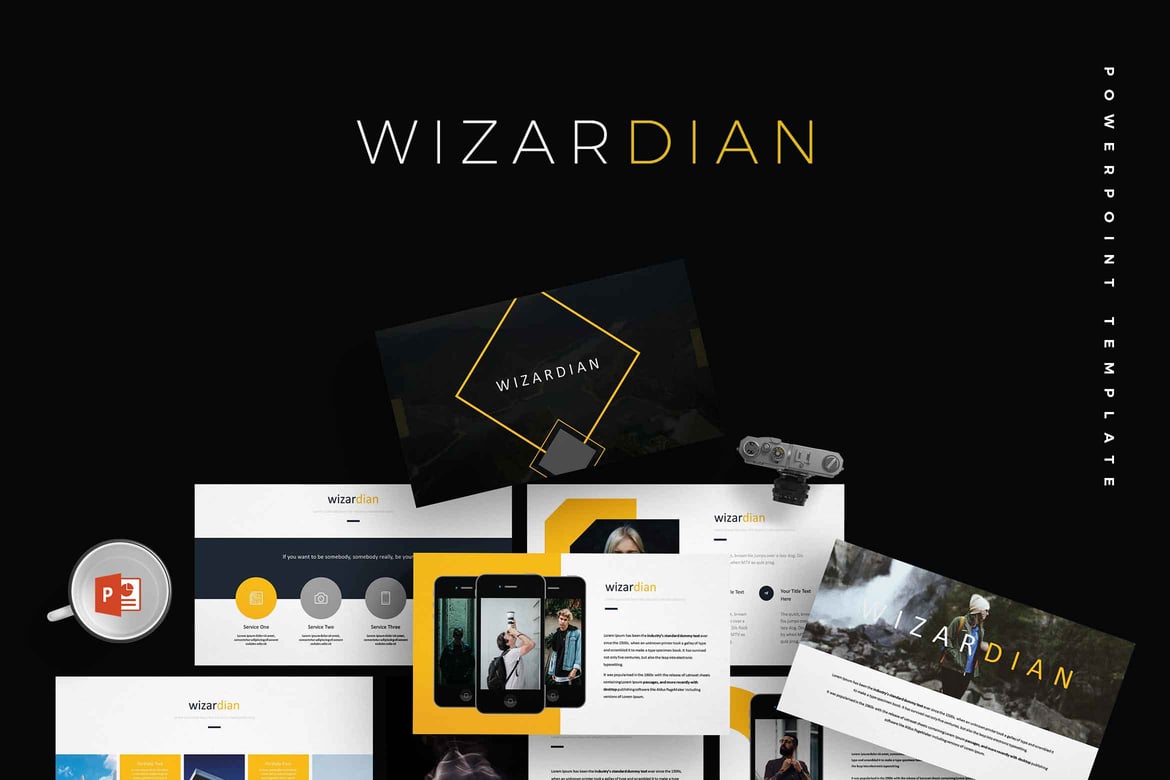 Wizardian - Template PowerPoint Serbaguna yang Menarik