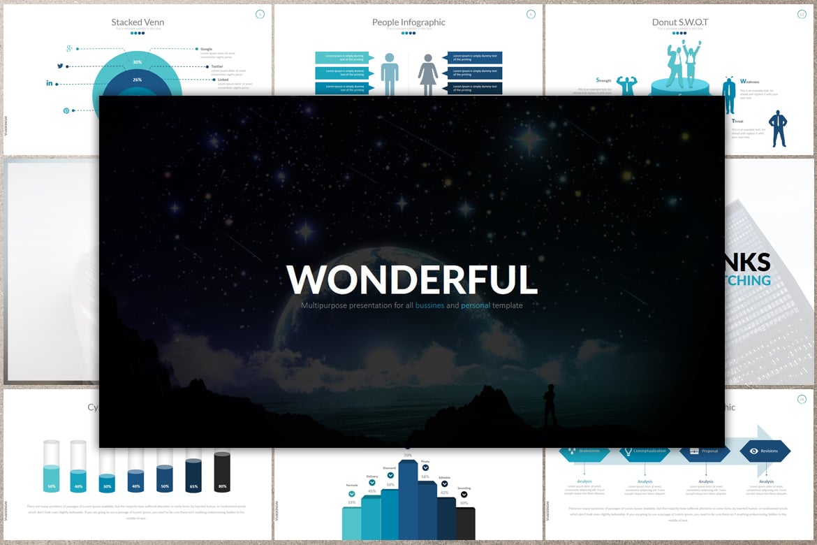 Template PowerPoint Kreatif untuk Presentasi yang Menarik