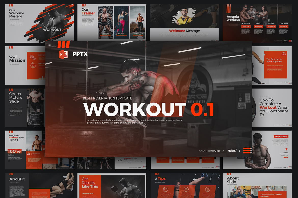 Template Presentasi POWERPOINT 0.1 yang Menarik dan Fleksibel