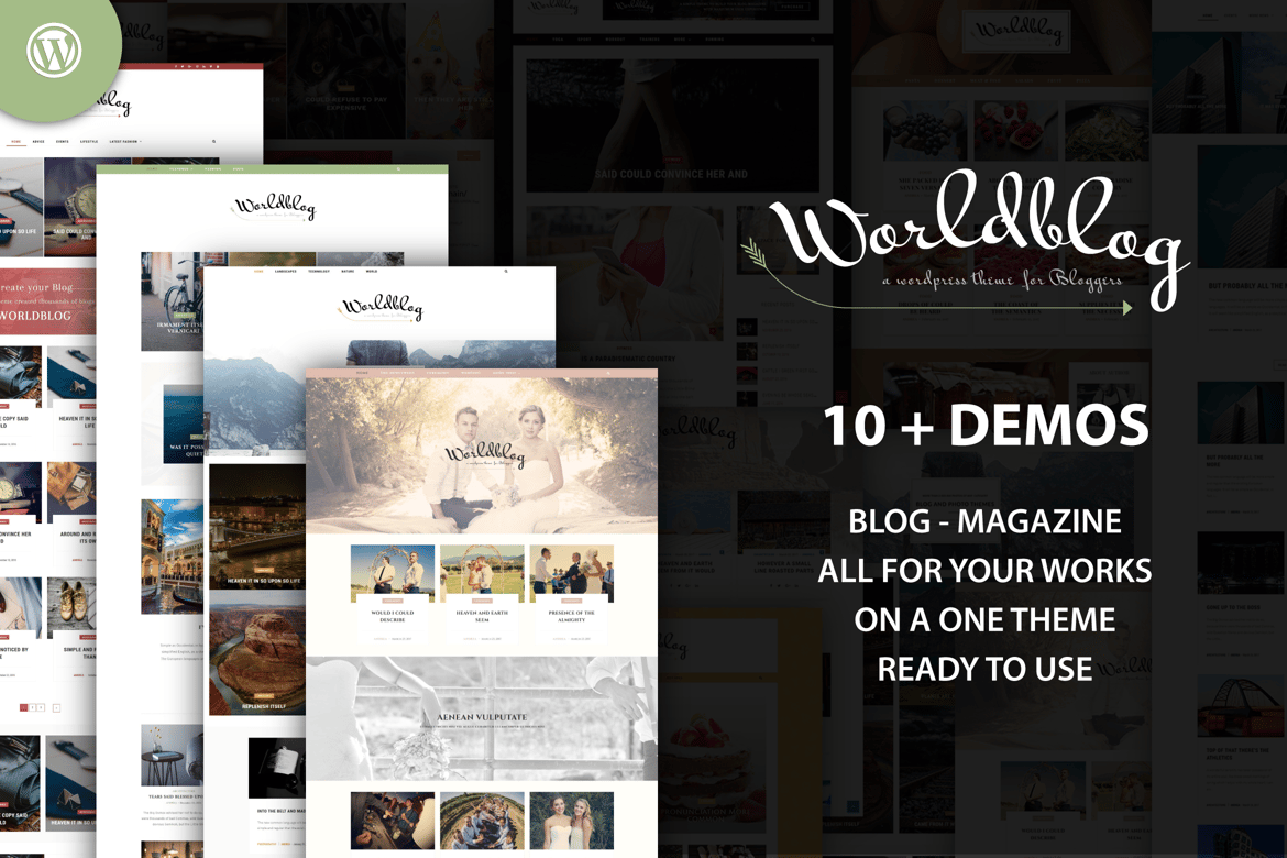 WorldBlog - Tema WordPress Blog dan Majalah Terbaik