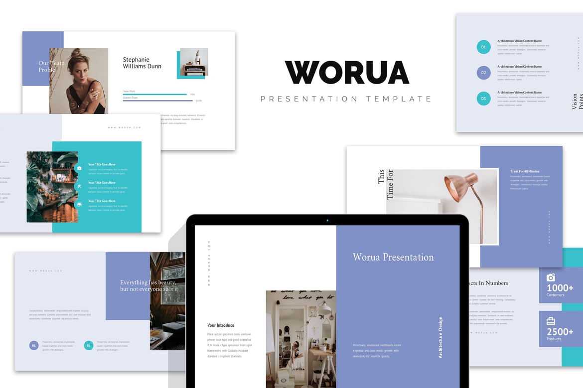 Worua: Template Powerpoint untuk Dekorasi Rumah dan Interior yang Menarik