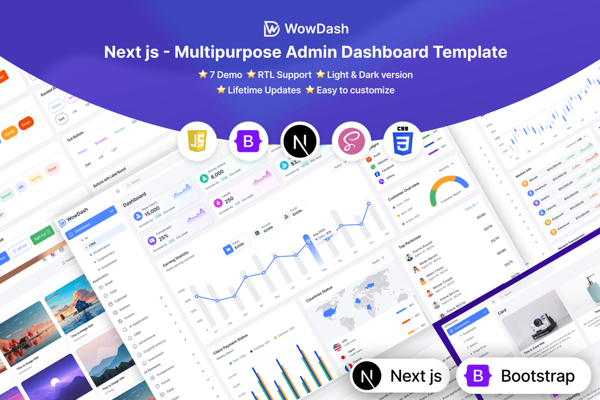 WowDash - Template Dashboard Admin Modern dengan Next JS