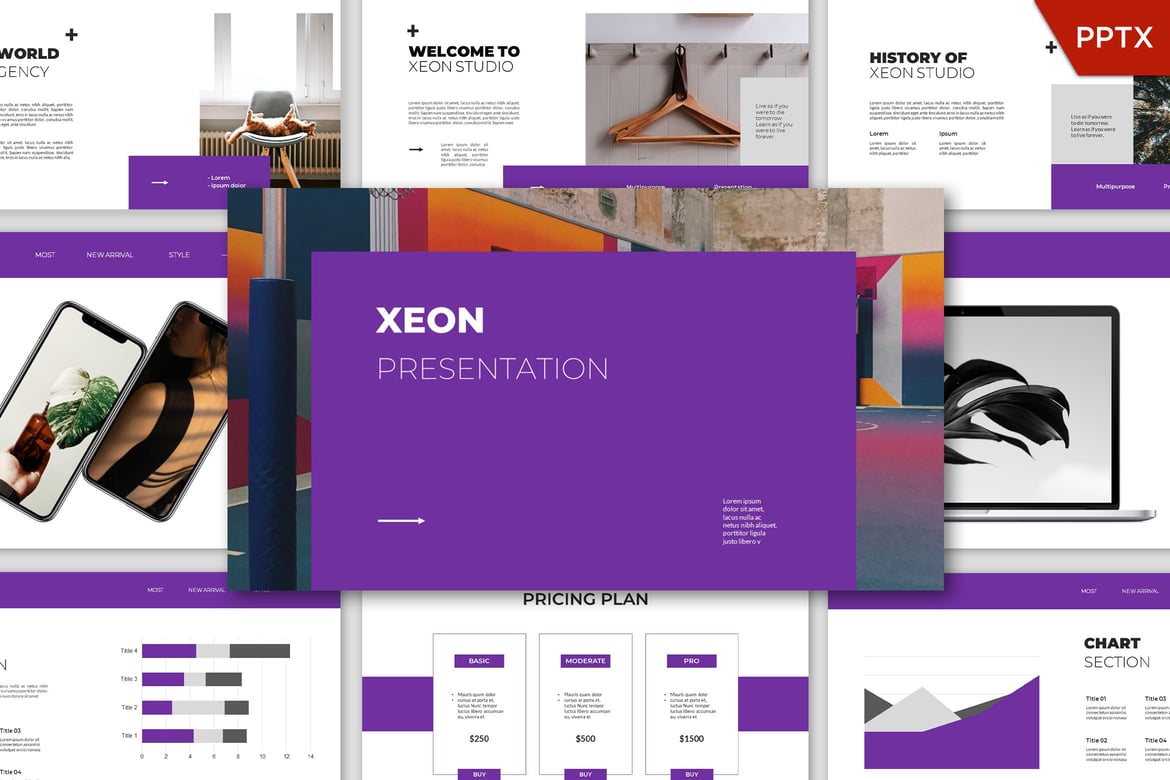 Template PowerPoint Xeon: Presentasi Menarik dan Profesional