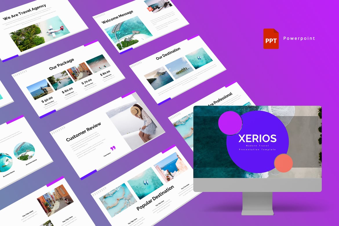 Xerios - Template Powerpoint Serbaguna dan Menarik