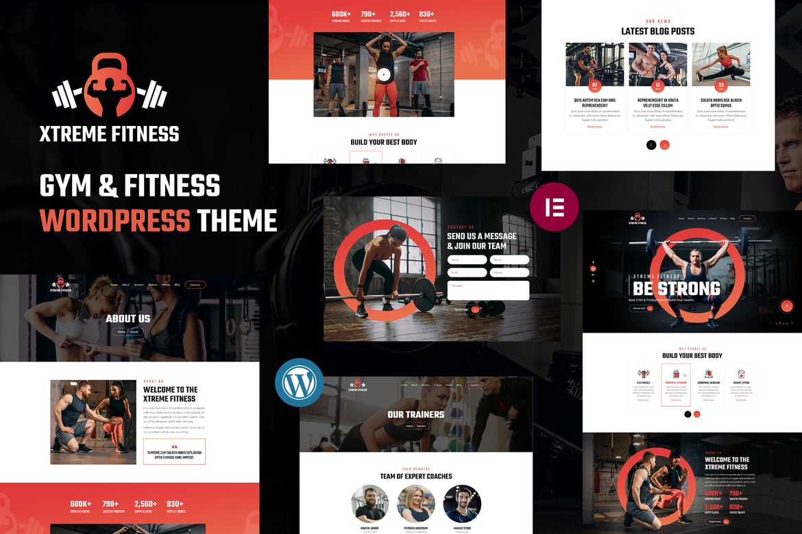 Tema WordPress Xtreme Fitness | Solusi Terbaik untuk Gym dan Kebugaran Anda