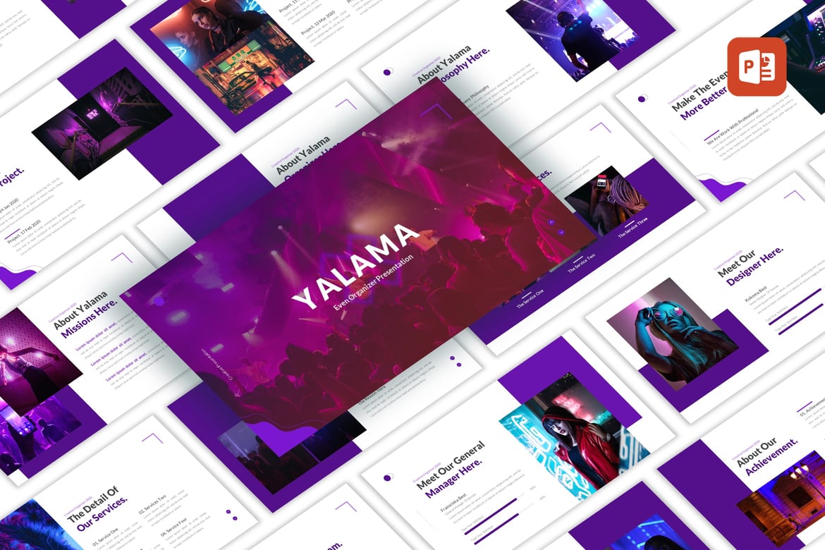 Yalama - Template PowerPoint Serbaguna untuk Presentasi Menarik