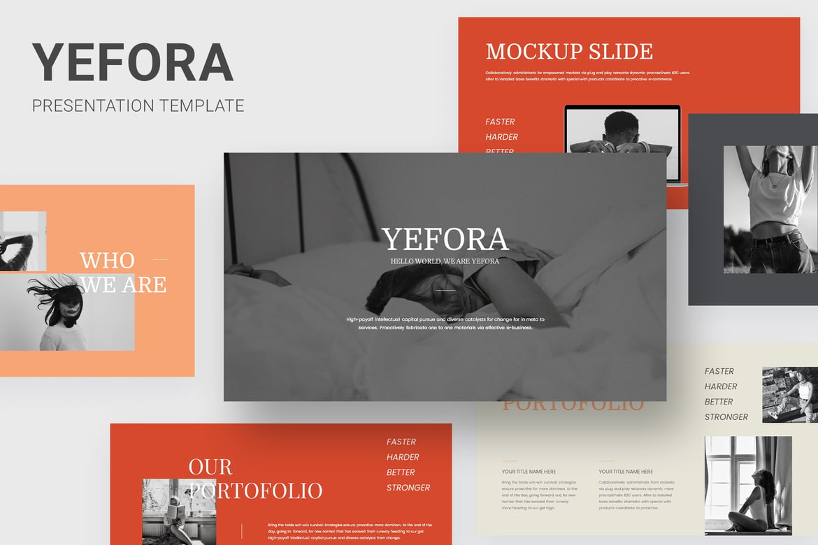 Yefora - Template Powerpoint Serbaguna untuk Presentasi yang Menarik