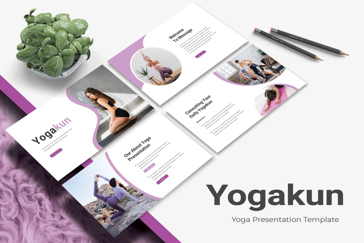 Template Powerpoint Yogakun: Solusi Presentasi Kreatif Anda