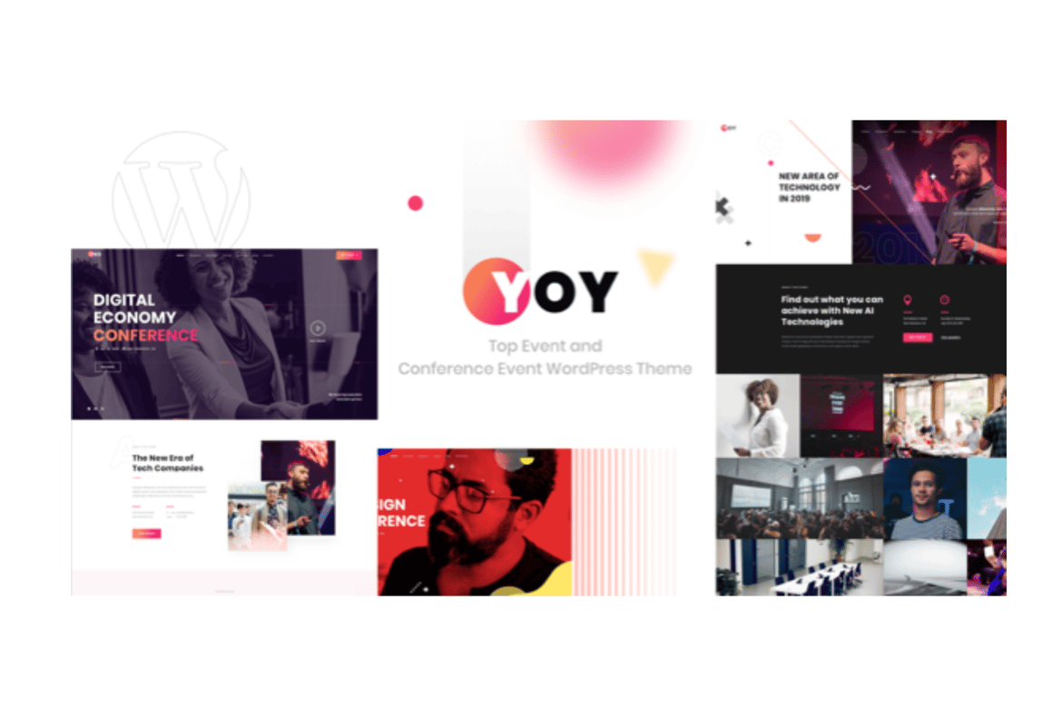 YOY - Tema WordPress Kreatif untuk Acara dan Konferensi