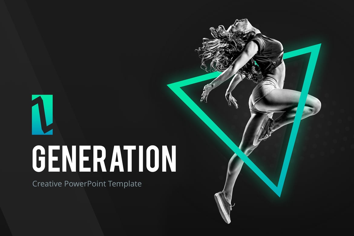 Template Presentasi Kreatif Z Generation yang Menarik