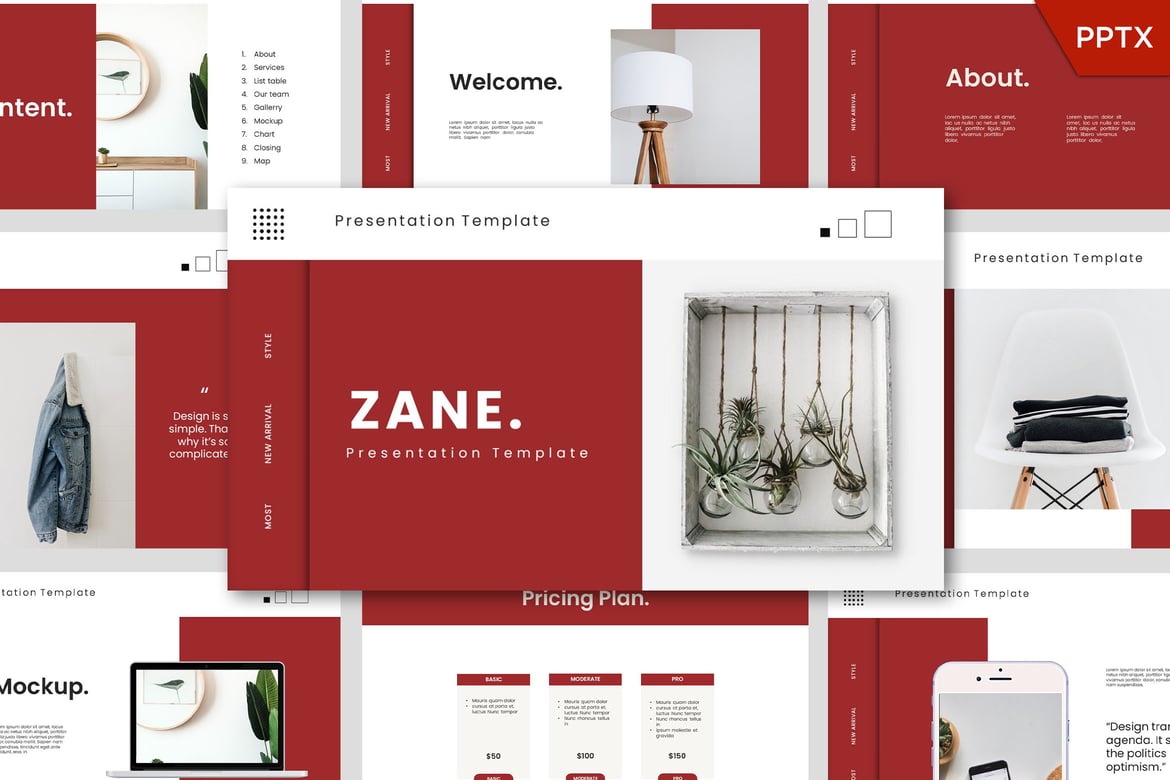 Template Powerpoint Zane: Solusi Presentasi Kreatif dan Profesional