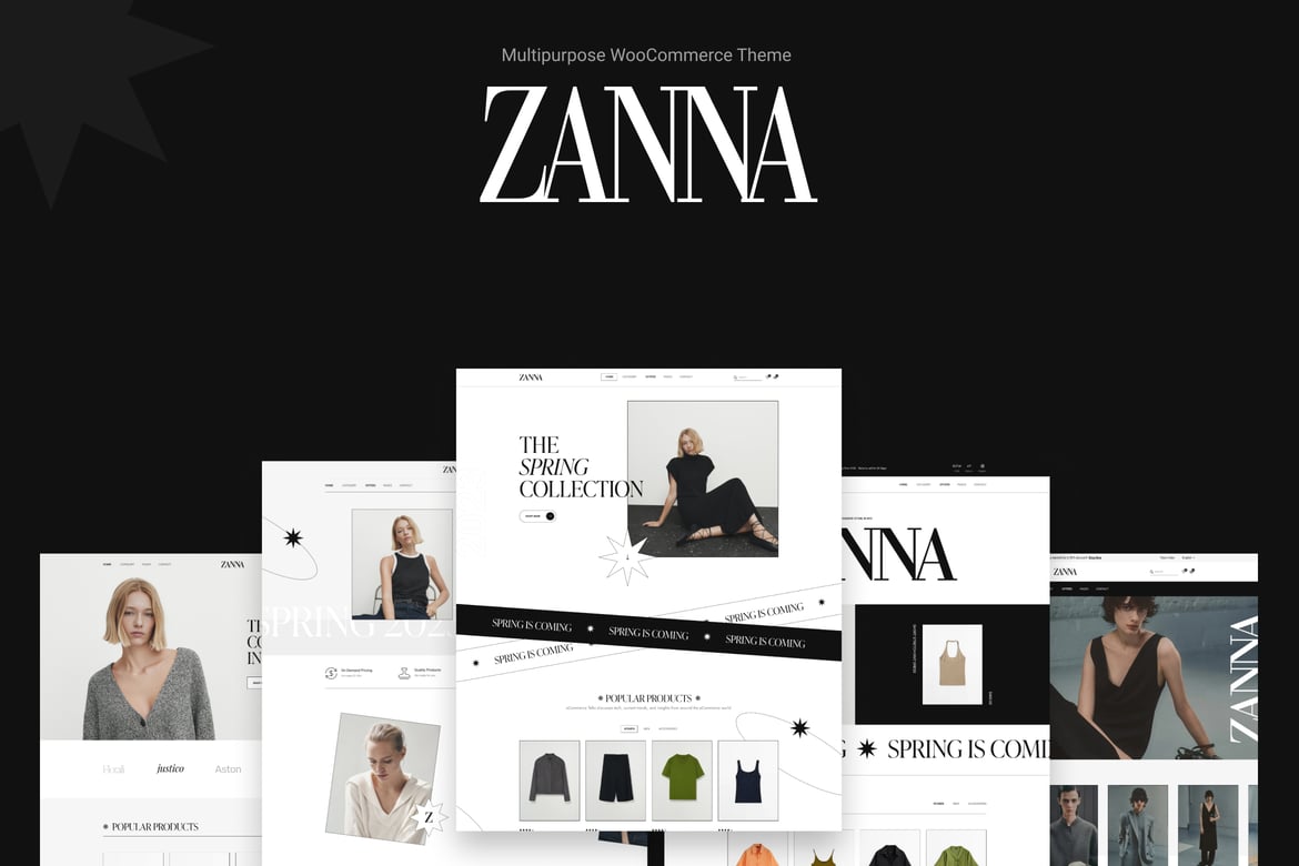 ZANNA - Tema WordPress WooCommerce Multi-Purpose