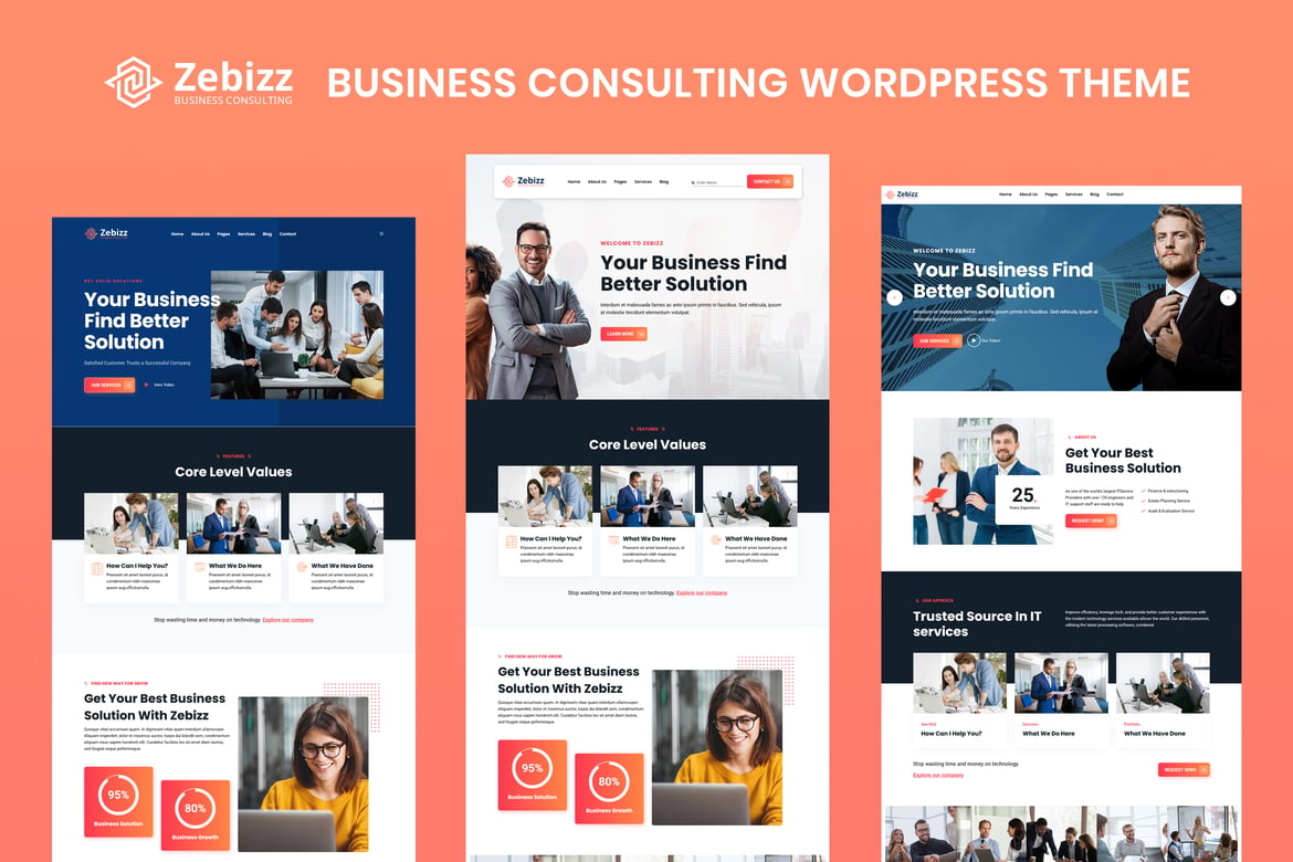 Zebizz - Tema WordPress Konsultasi Bisnis yang Fleksibel dan Profesional
