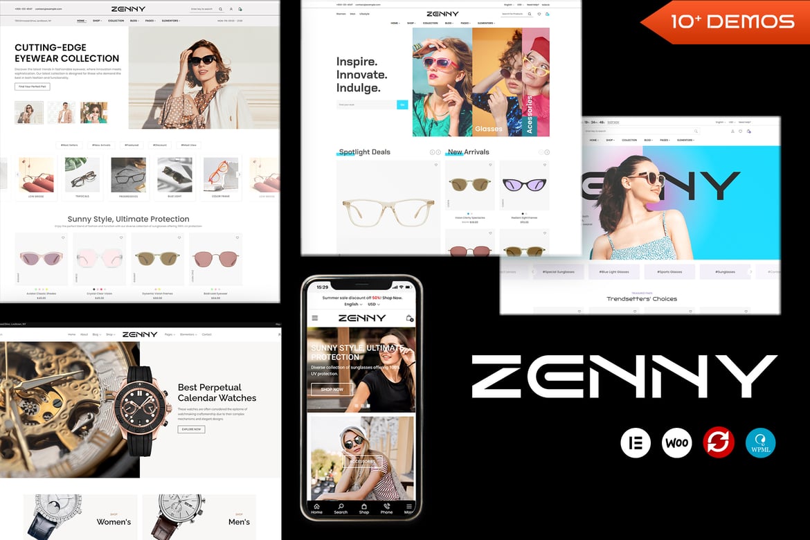 Zenny - Tema WordPress WooCommerce untuk Aksesori Fashion