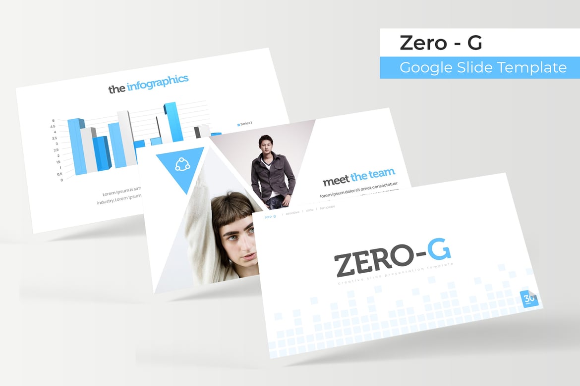 Template Presentasi Powerpoint Zero - G yang Menarik dan Profesional