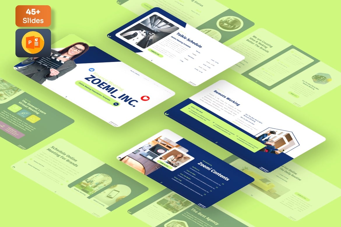 Template Powerpoint Zoemi - Presentasi Online yang Menarik