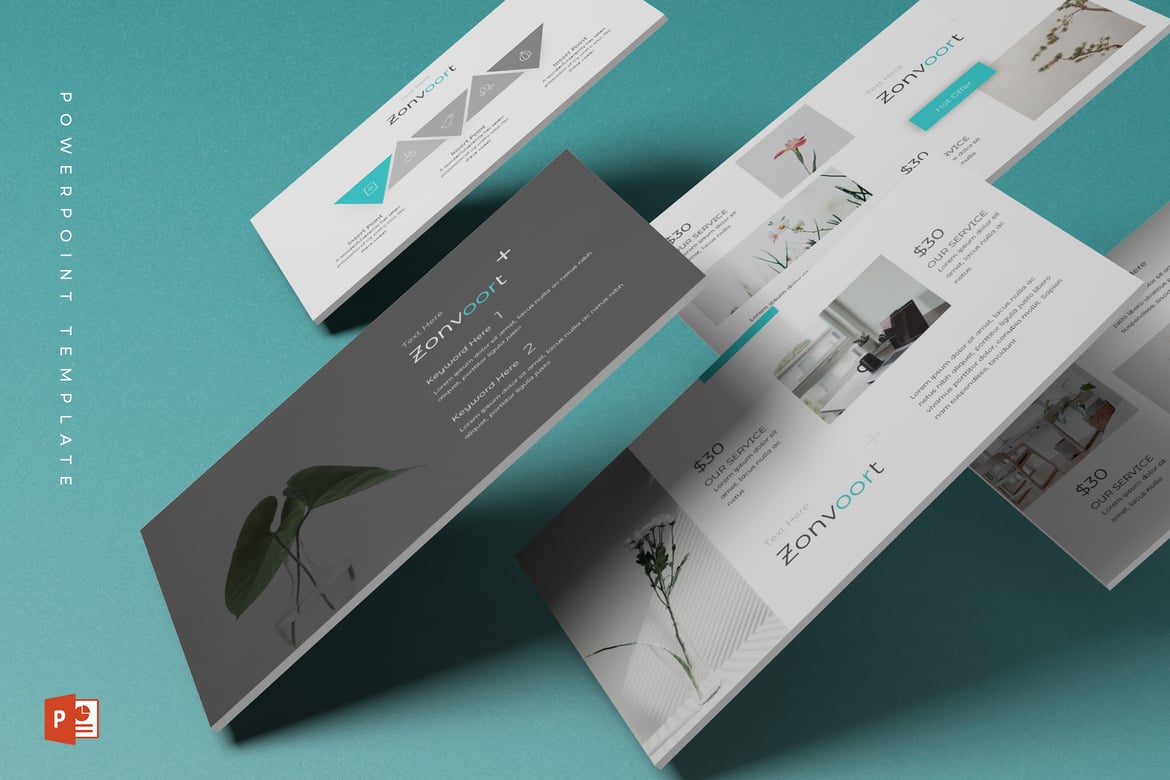 Template Powerpoint Zonvoort - Solusi Presentasi Menarik