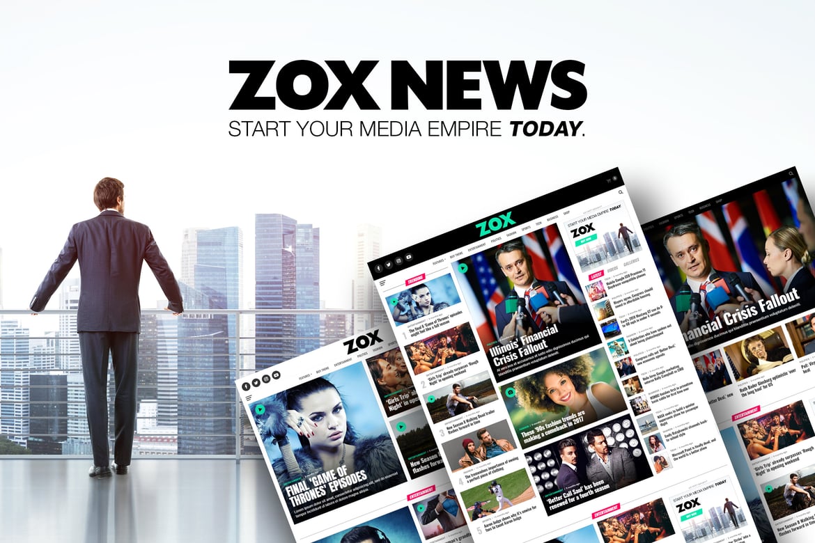 Zox News - Tema WordPress Profesional untuk Berita & Majalah