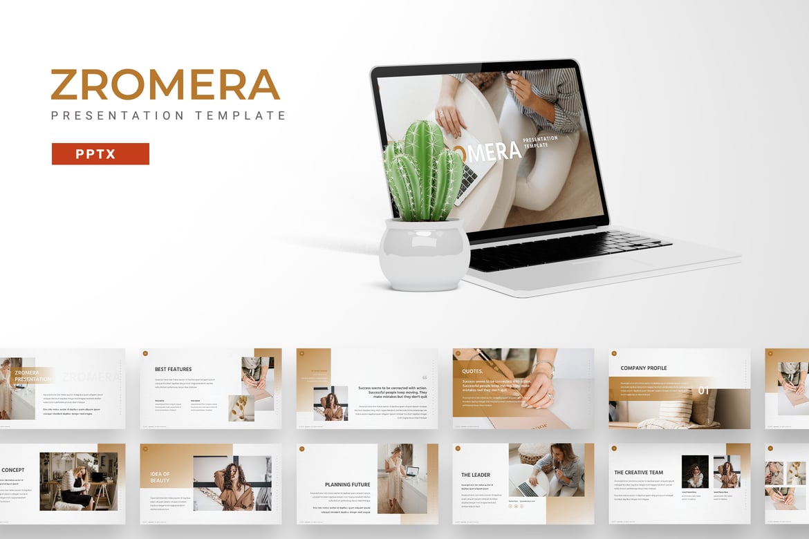 Zromera - Template Powerpoint Menarik untuk Semua Kebutuhan