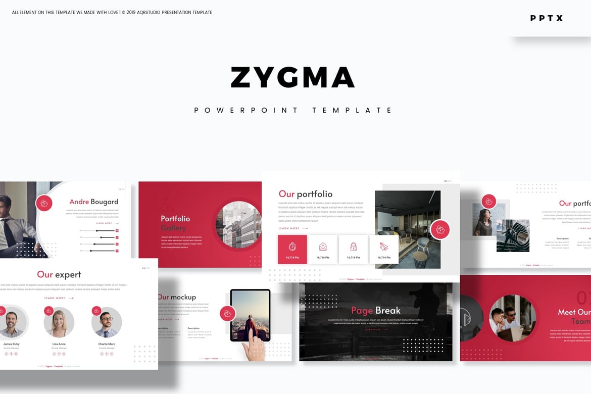 Zygma - Template Powerpoint Multifungsi yang Menarik